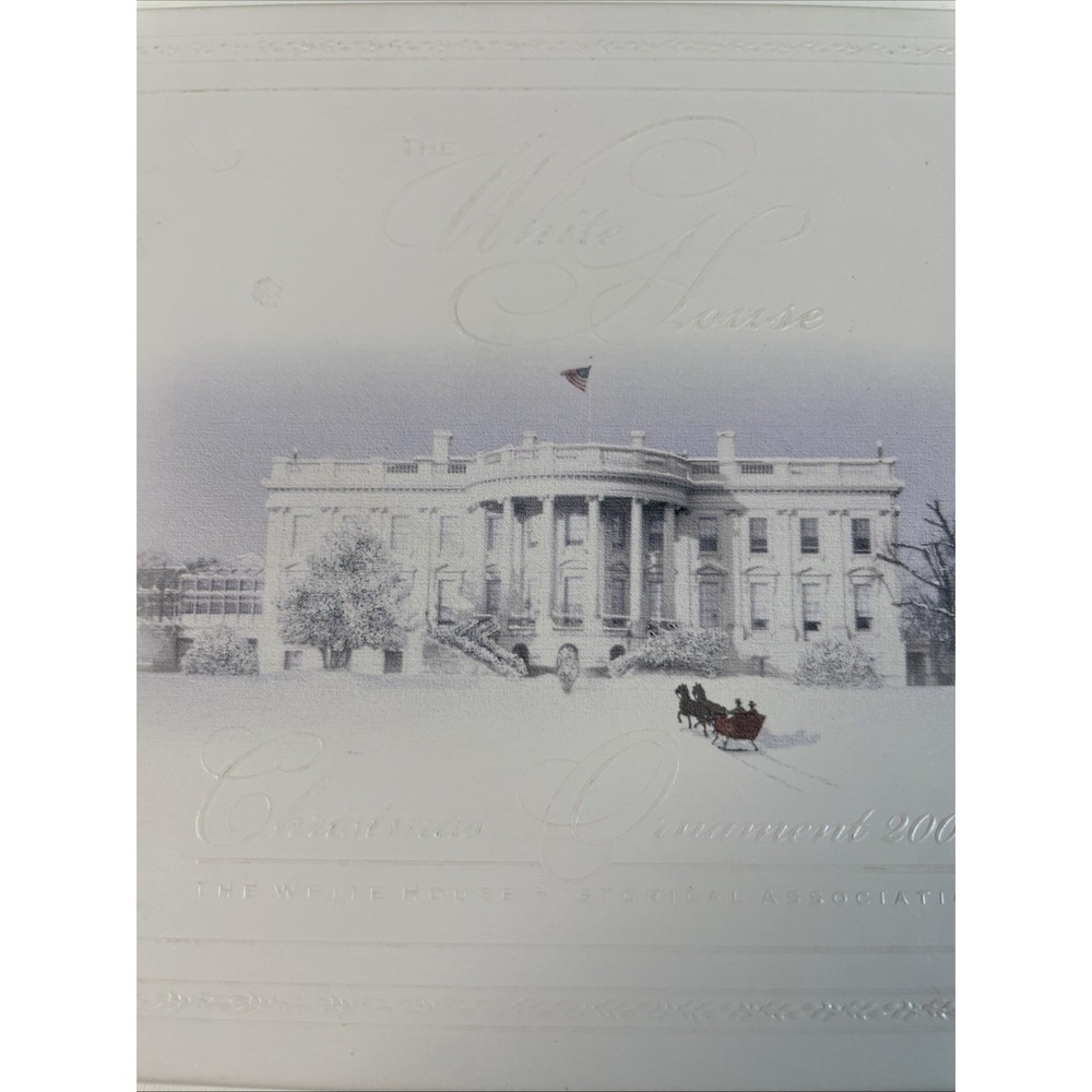 The White House Christmas Ornament 2006 In Original Box - Picture 2 of 7